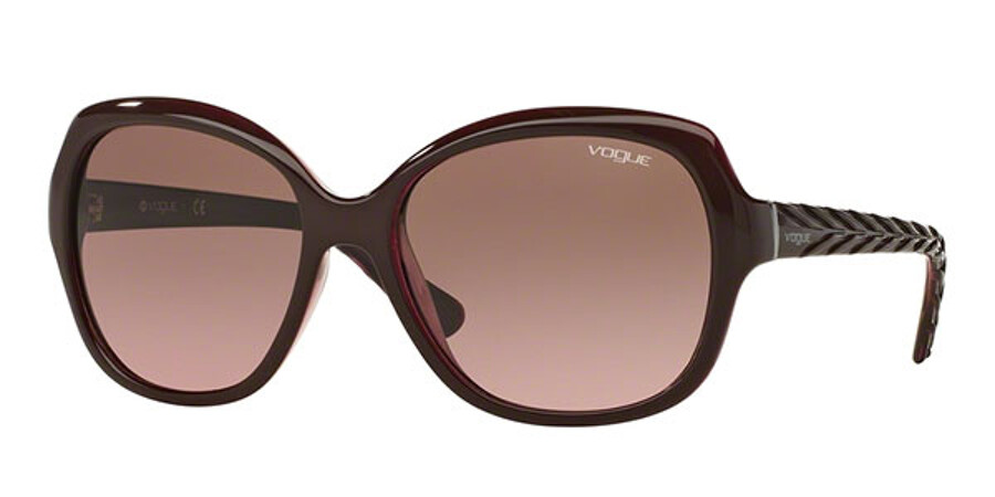 papier Port Te voet Vogue Eyewear VO2871S 226214 roze Zonnebril Kopen | SmartBuyGlasses NL