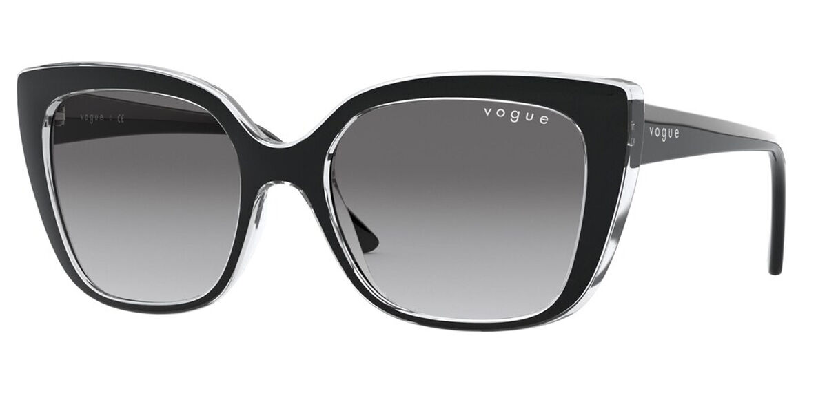 Photos - Sunglasses Vogue Eyewear VO5337S 283911 Women's  Black Size 5 