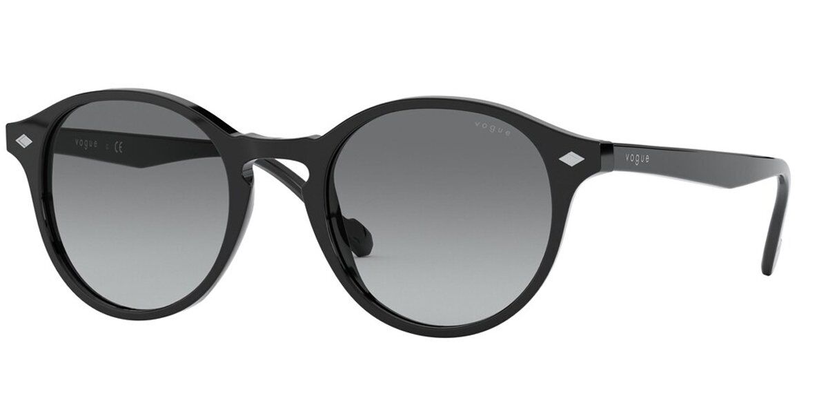 Photos - Sunglasses Vogue Eyewear VO5328S W44/11 Men's  Black Size 48 
