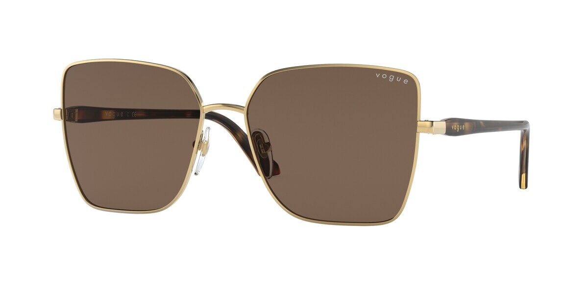 Photos - Sunglasses Vogue Eyewear VO4199S 280/73 Women's  Gold Size 58 
