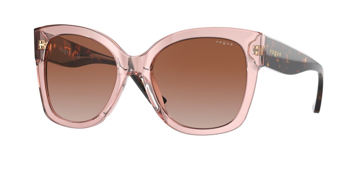 Photos - Sunglasses Vogue Eyewear VO5338S 282813 Women's  Pink Size 54 