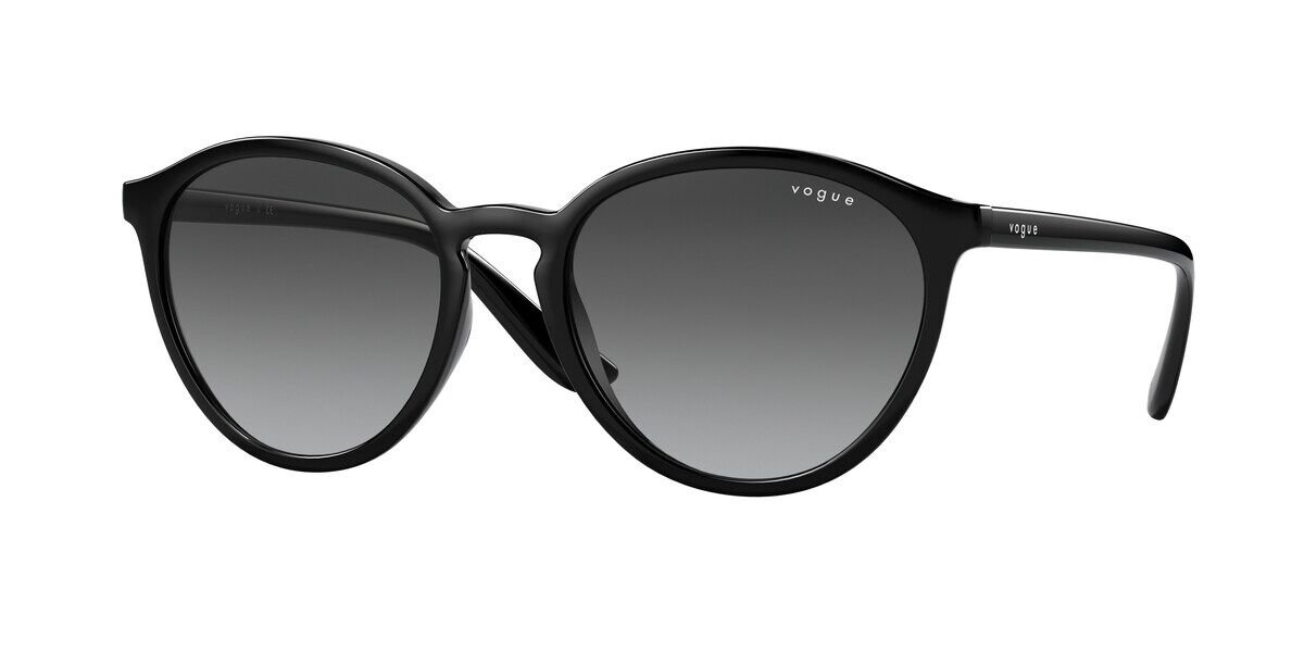 Photos - Sunglasses Vogue Eyewear VO5374S W44/11 Women's  Black Size 5 