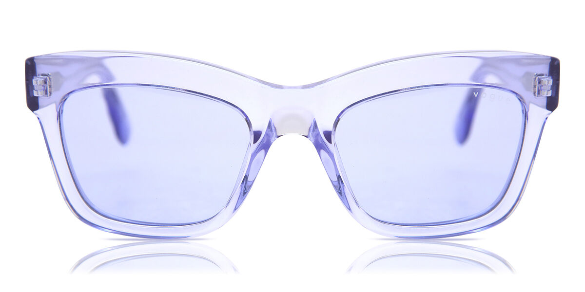 Vogue Eyewear VO5392S 29501A Sunglasses Transparent Purple Lilac |  VisionDirect Australia