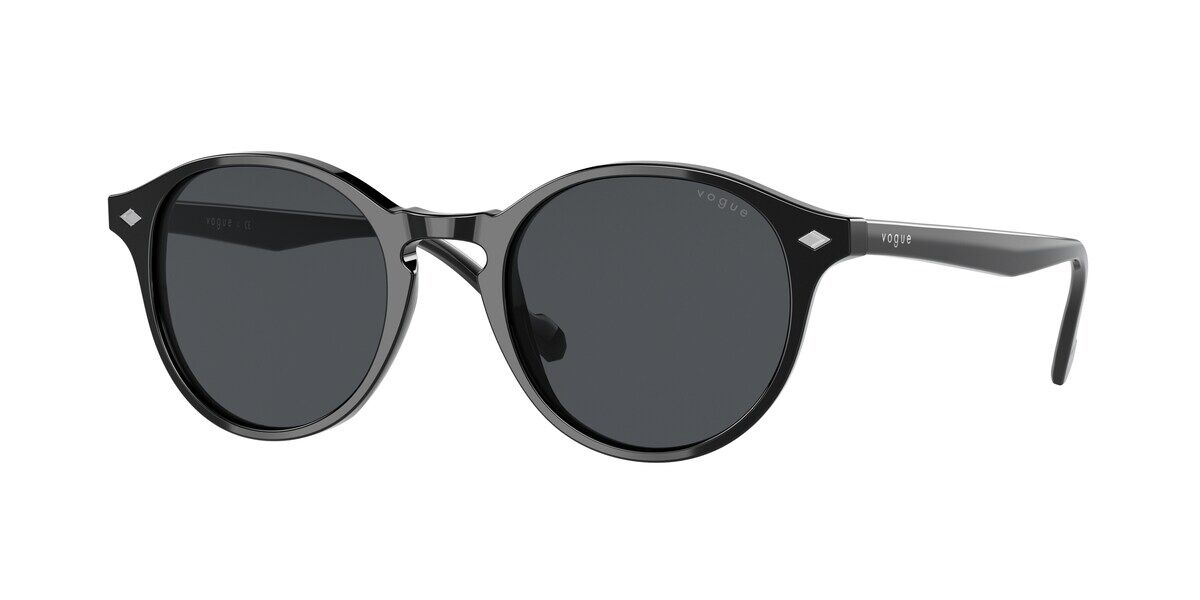 Photos - Sunglasses Vogue Eyewear VO5327S W44/87 Men's  Black Size 48 