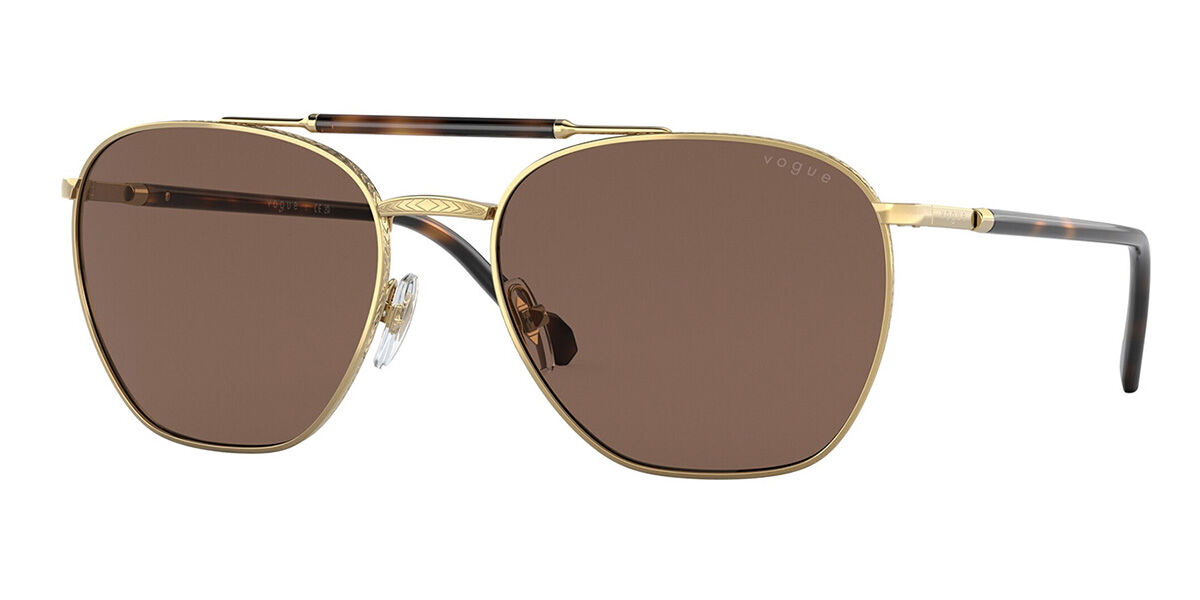 Photos - Sunglasses Vogue Eyewear VO4256S 280/73 Men's  Gold Size 57 
