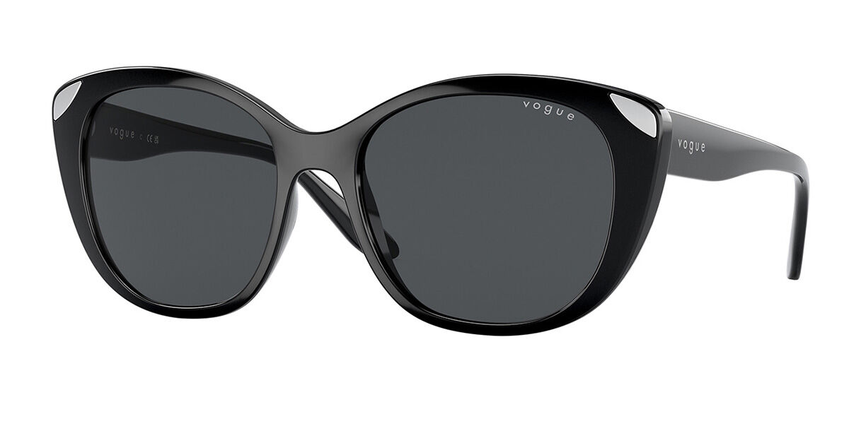 Photos - Sunglasses Vogue Eyewear VO5457S W44/87 Women's  Black Size 5 