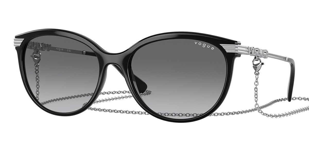 Vogue Brillen VO5460S W44/11 56mm Schwarze Damen Sonnenbrillen