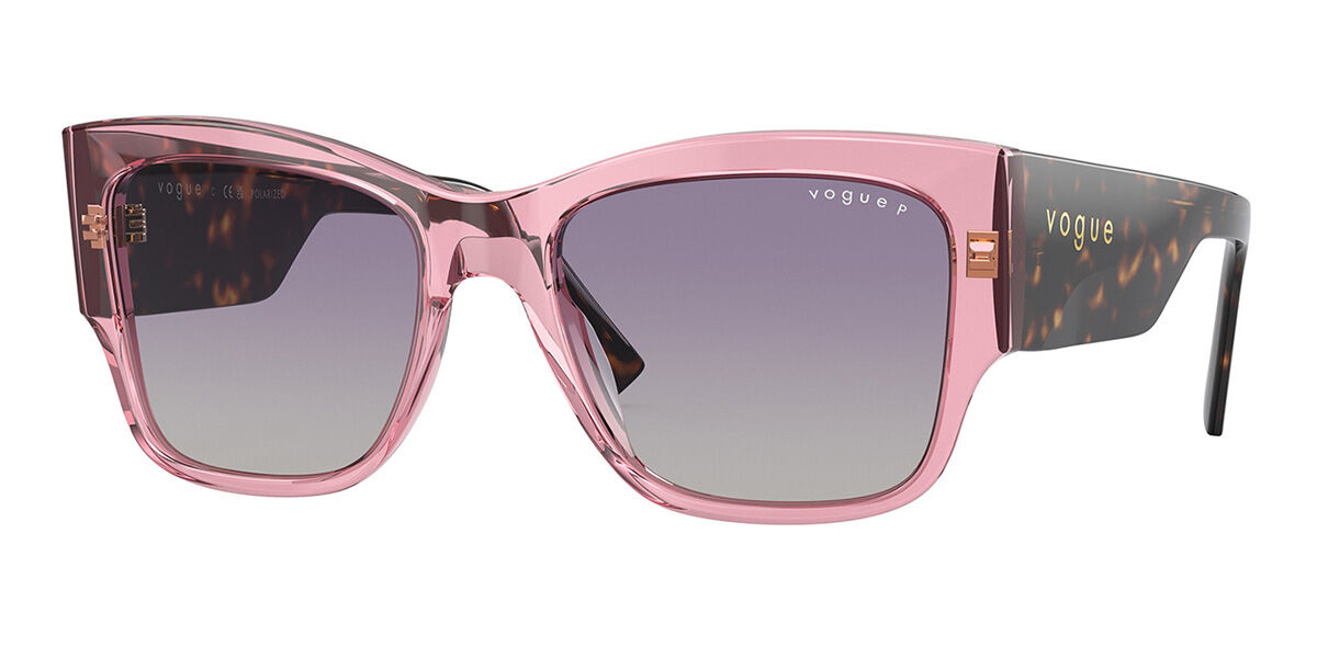 Vogue Brillen VO5462S Polarized 28368J 54mm Pinke Damen Sonnenbrillen