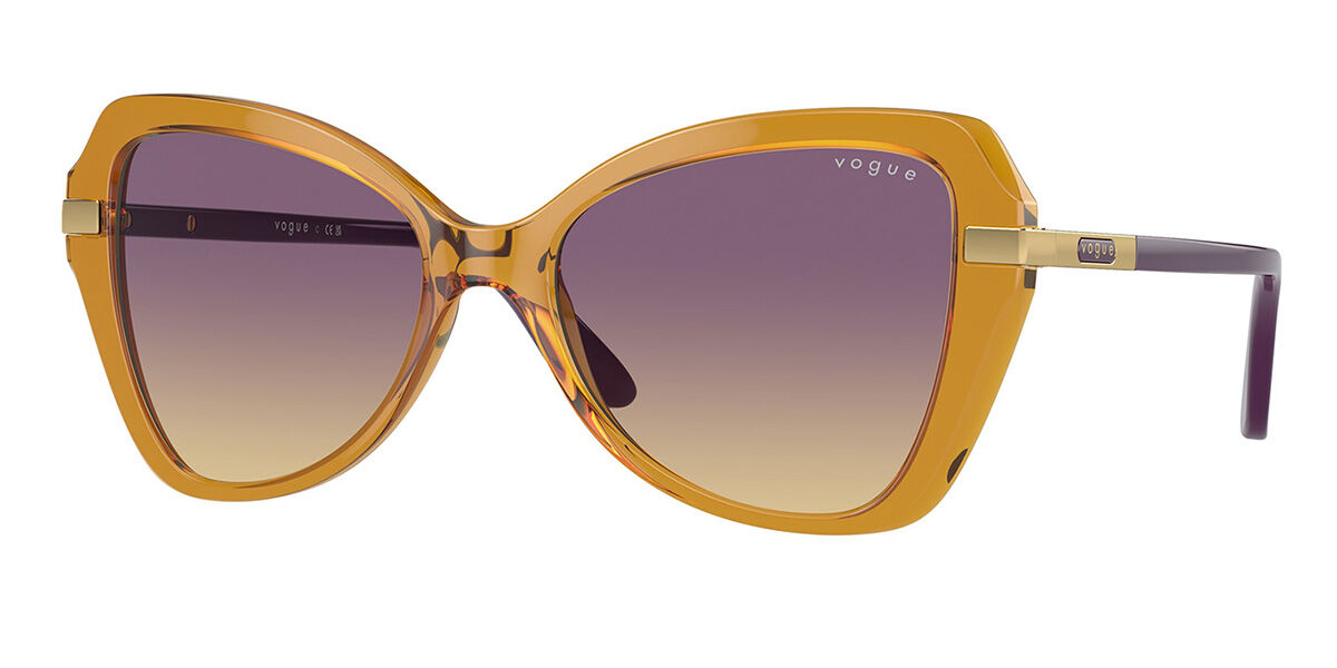 Vogue Brillen VO5479S 305470 53mm Braune Damen Sonnenbrillen
