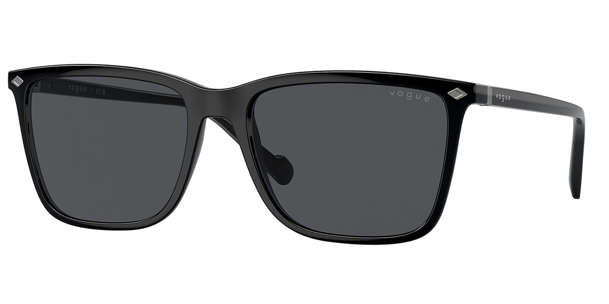Photos - Sunglasses Vogue Eyewear VO5493S W44/87 Men's  Black Size 56 