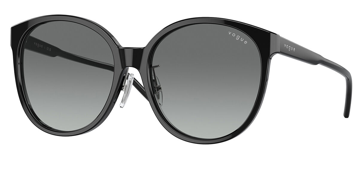 Vogue Eyewear VO5509SF Asian Fit W44/11 Women’s Sunglasses Black Size 57