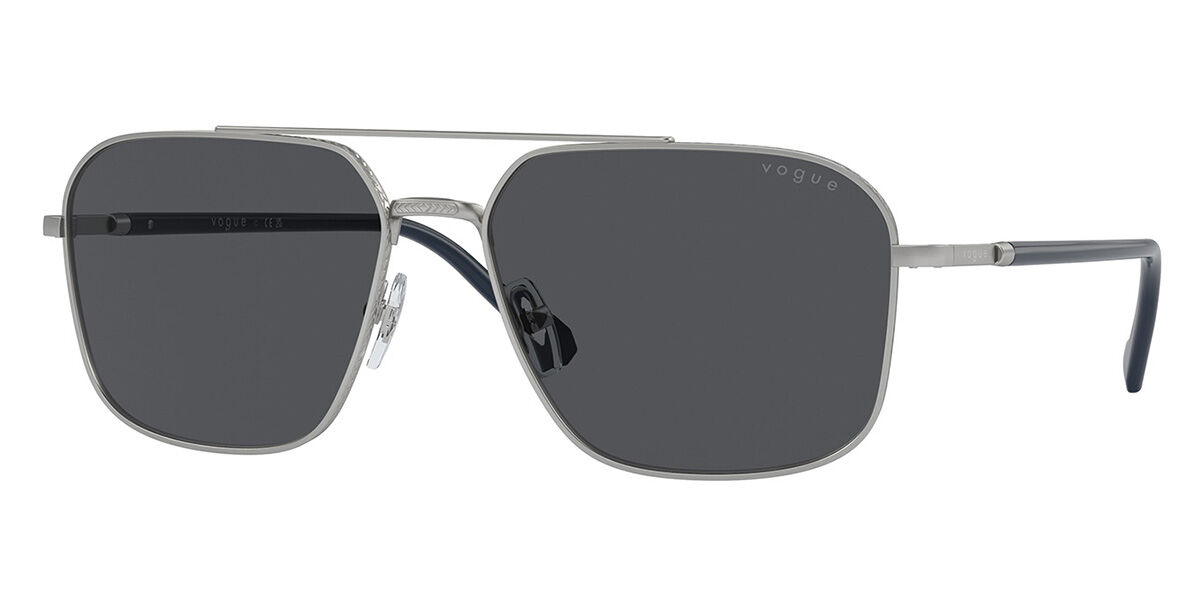 Photos - Sunglasses Vogue Eyewear VO4289S 323S87 Men's  Silver Size 59 