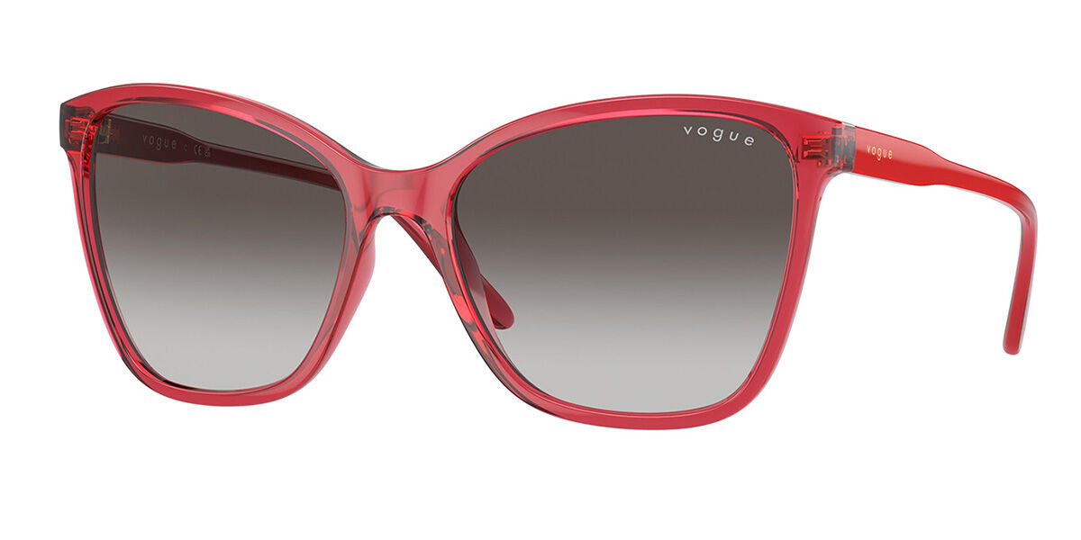 Vogue Óculos De Grau VO5520S 30848G Óculos De Sol Vermelhos Feminino