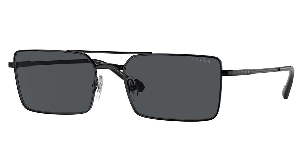 Photos - Sunglasses Vogue Eyewear VO4309S 352/87 Men's  Black Size 55 