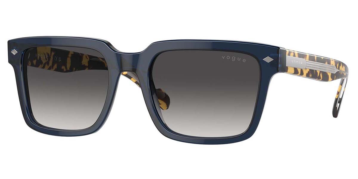 Photos - Sunglasses Vogue Eyewear VO5573S 31438G Men's  Blue Size 55 
