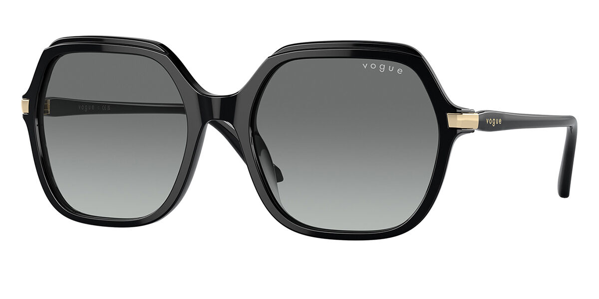 Photos - Sunglasses Vogue Eyewear VO5561S W44/11 Women's  Black Size 5 