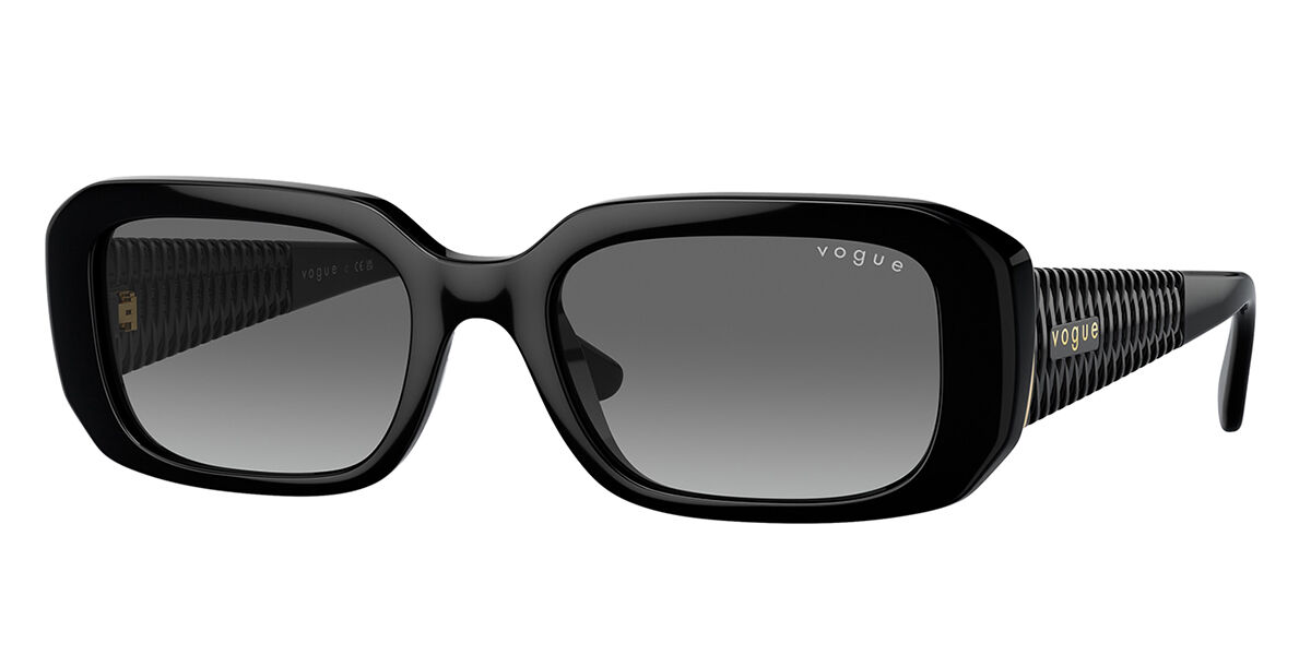 Photos - Sunglasses Vogue Eyewear VO5565S W44/11 Women's  Black Size 5 