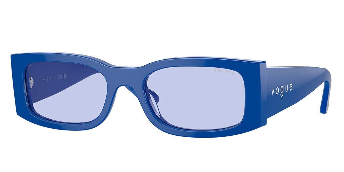 Photos - Sunglasses Vogue Eyewear VO5584S 31621A Women's  Blue Size 53 