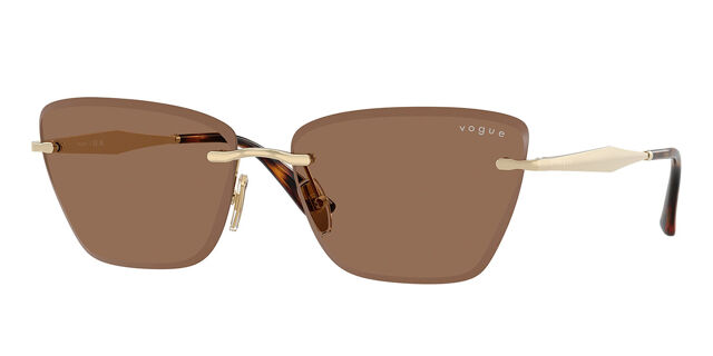 Vogue Eyewear VO4332S 848/73 Cat Eye Pale Gold Sunglasses  display picture 1