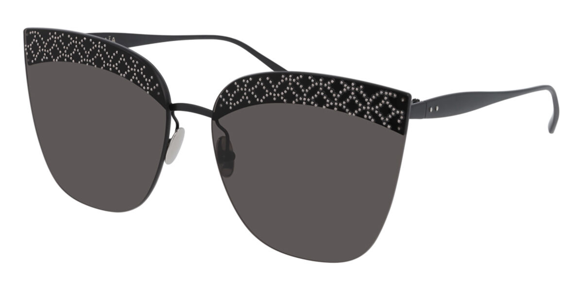 Alaïa AZZEDINE ALAÏA Sunglasses AA0035S  001 Black grey Women Authentic 