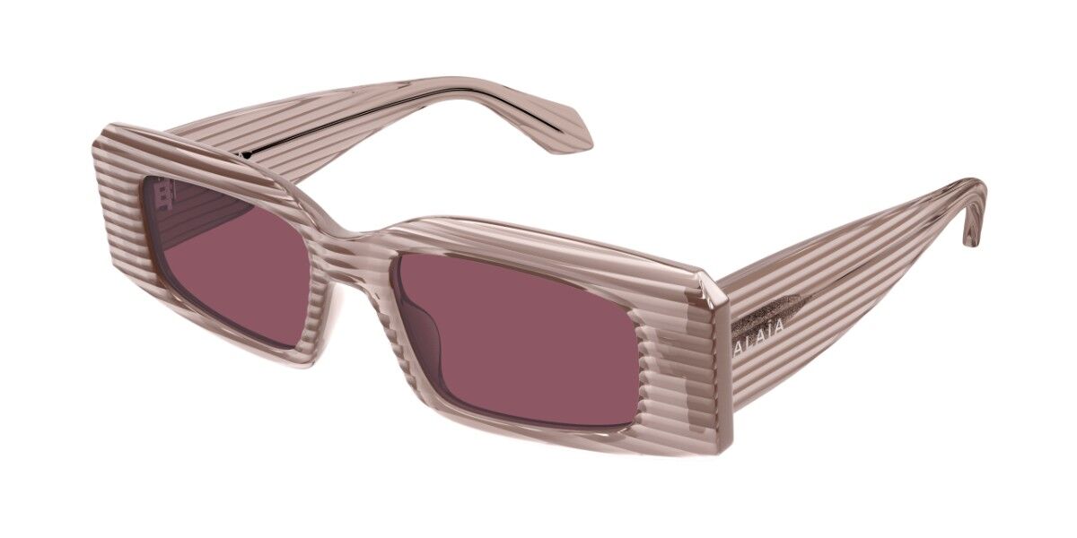【送料&関税込】Alaia Aa0078 Sunglasses AA0078S sunglasses Transparent Nude Beige Brown