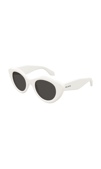 NEW AZZEDINE ALAIA SUNGLASSES, WHITE WOMEN EYEWEAR m_68e67b573509d1c5104ea7bf.jpeg main image 2