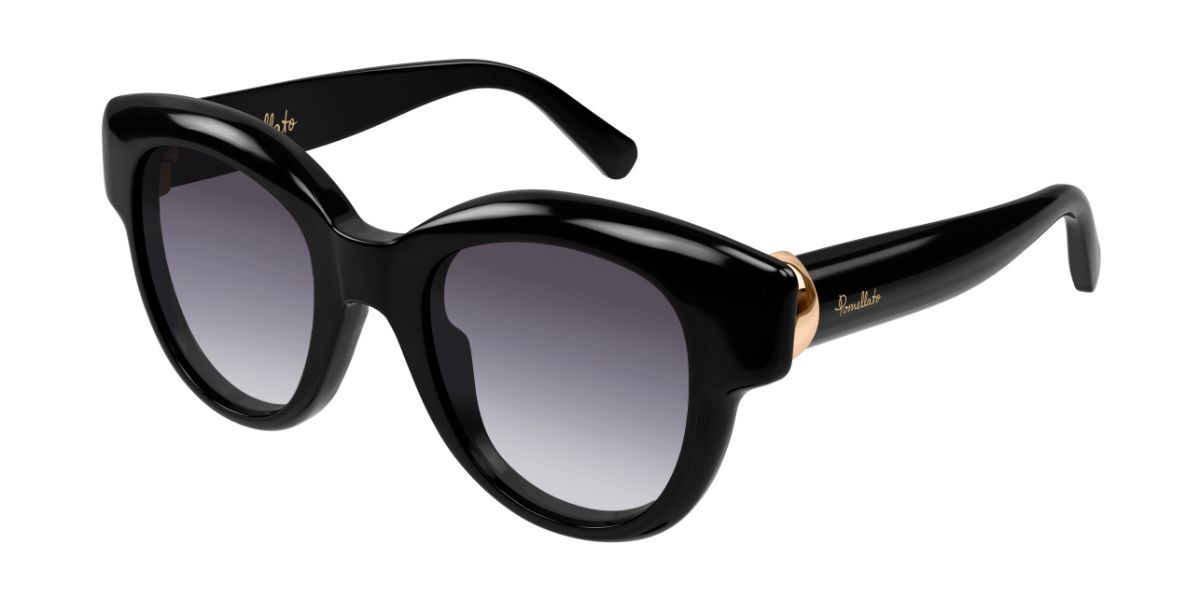 Pomellato PM0119S 001 Sunglasses Black | SmartBuyGlasses UK