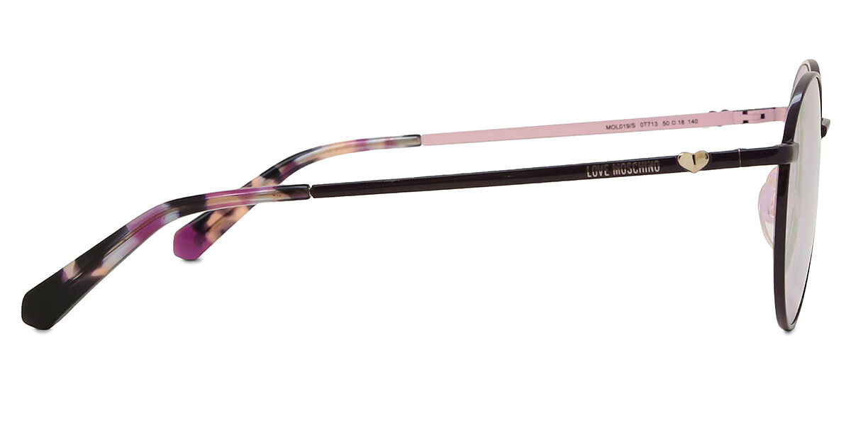 Moschino ラウントフレムサンクラス MOL019S 000 MOL019/S sunglasses Purple | SmartBuyGlasses US