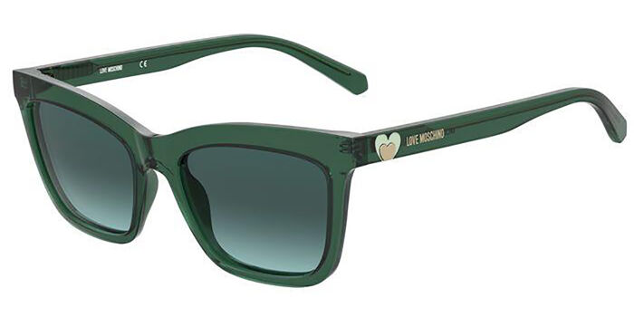 Moschino Love MOL057/S 807/IR Square Black Sunglasses  display picture 1