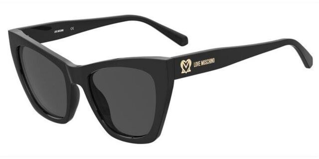 Moschino Love MOL070/S 807/IR Cat Eye Black Sunglasses 