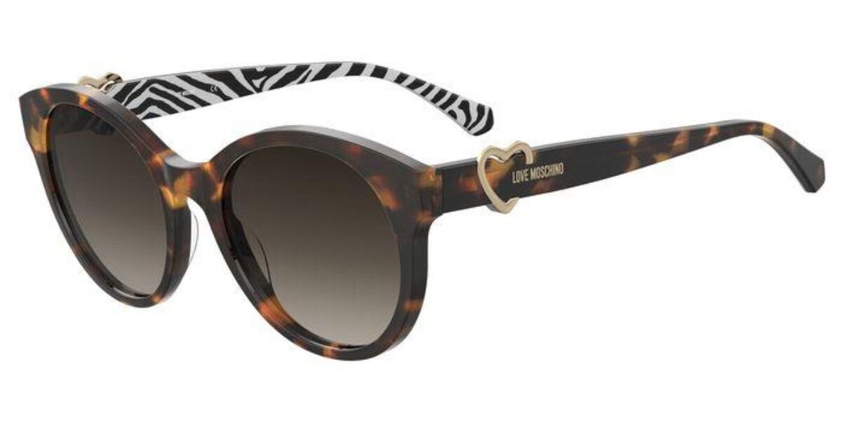 Love Moschino MOL068/S 086/HA Women's Sunglasses Tortoiseshell Size 54
