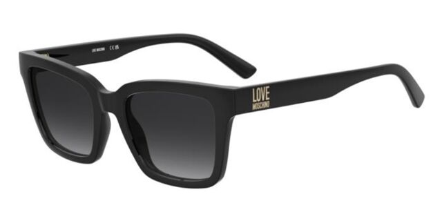 Moschino Love MOL091/S 807/9O Square Black Sunglasses  display picture 2