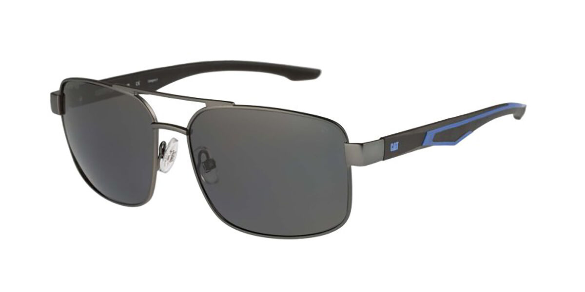 CAT CTS 8024 Polarized 005P Men's Sunglasses Gunmetal Size 59