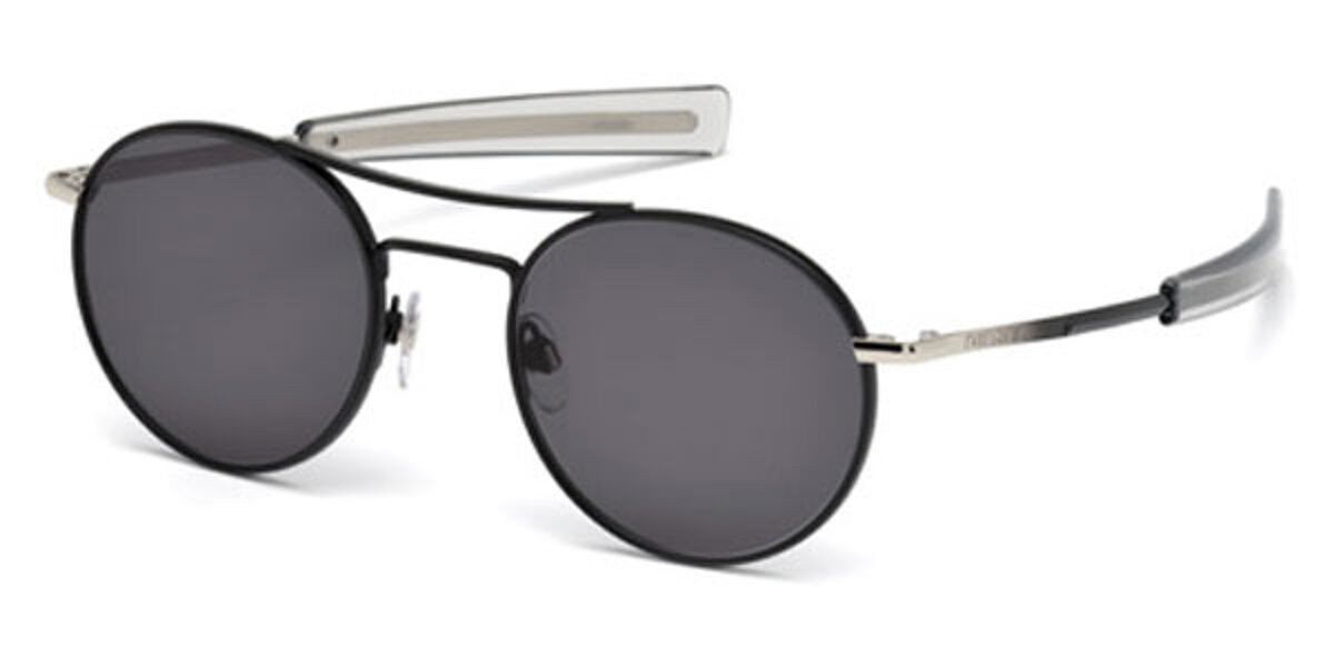 Diesel DL0220 05A Sunglasses in Black | SmartBuyGlasses USA