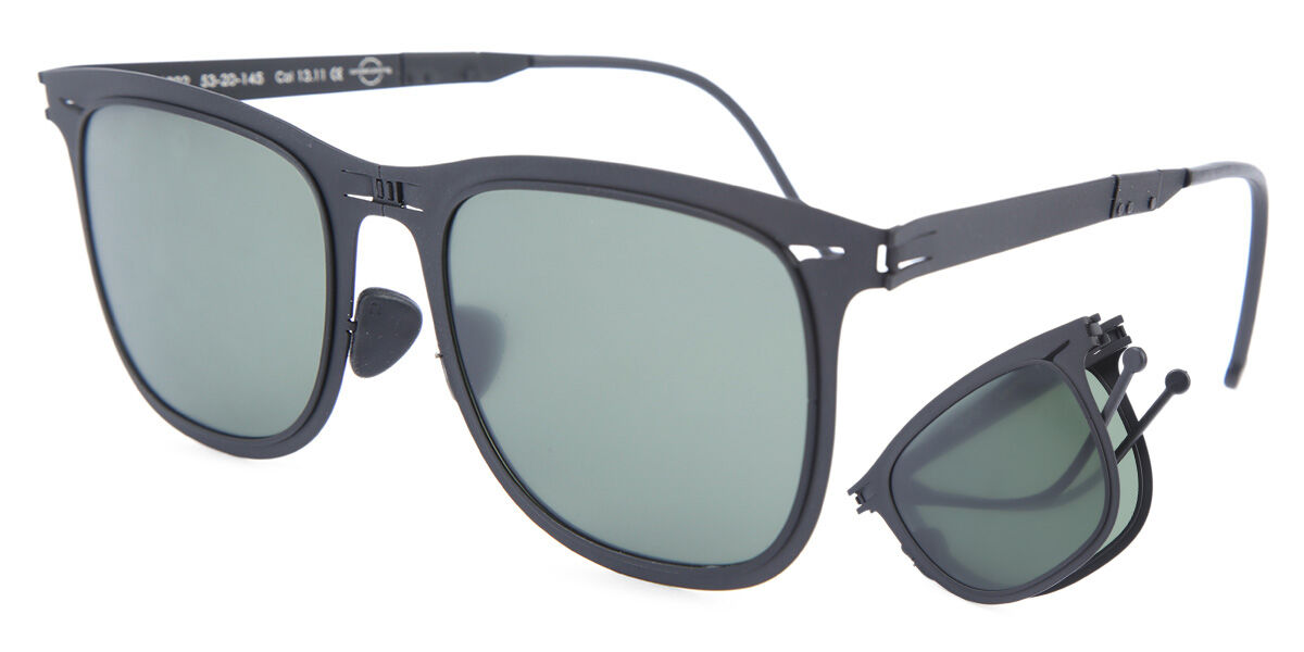 ROAV Galaxy 8002 Lennox Folding Black Polarized  Sunglasses Matte  Black | SmartBuyGlasses UK