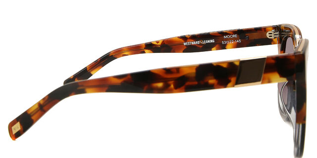 Moore sunglasses Black Tortoise Two-Tone | SmartBuyGlasses US