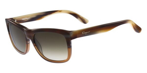 Salvatore Ferragamo SF 686S 217 Men's Sunglasses Brown Size 56