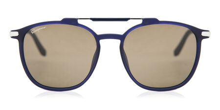 Salvatore Ferragamo Italian Women's Tortoise Shell Sunglasses in Box c 21st  c