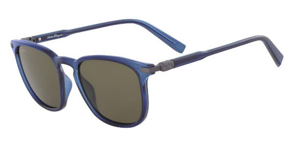 Salvatore Ferragamo SF 881S 414 Gafas De Sol Para Hombre Azules