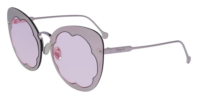 Salvatore Ferragamo SF 178SM 537 Oversized Purple Sunglasses  display picture 1