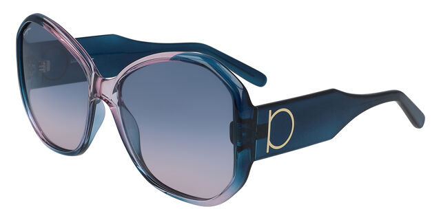 Salvatore Ferragamo SF 942S 431 Butterfly Transparent Blue 
