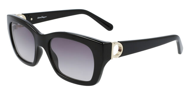 Salvatore Ferragamo SF 1012S 001 Square Shiny Black 