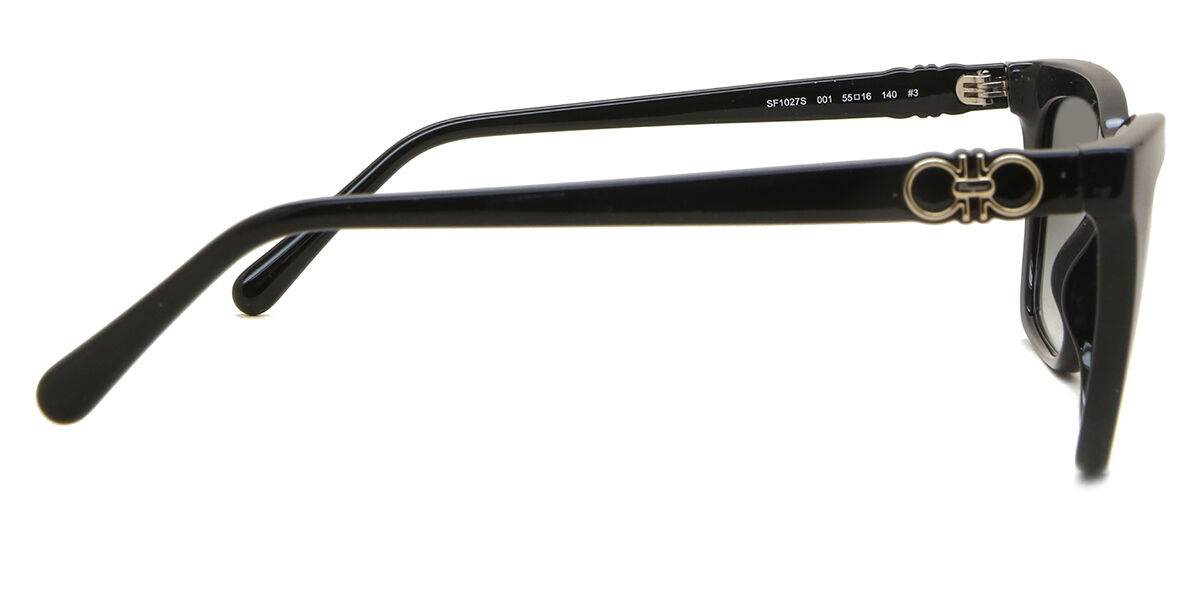 SALVATORE FERRAGAMO ラウントフレムサンクラス SF2007S 001 SF 1027S sunglasses Black | SmartBuyGlasses US