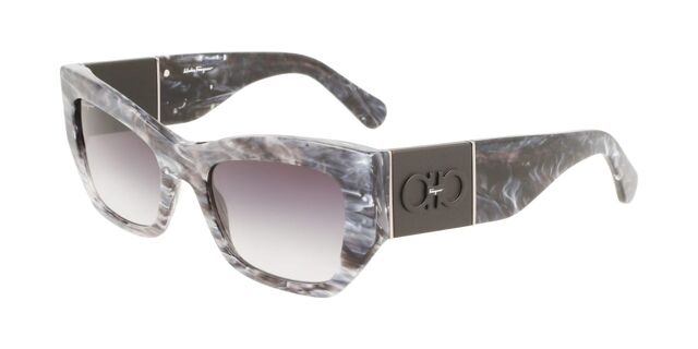 Salvatore Ferragamo SF 1059S 028 Cat Eye Grey Marble 