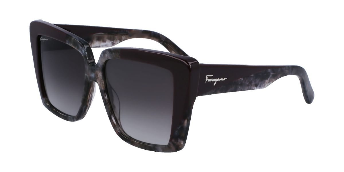 Photos - Sunglasses Salvatore Ferragamo SF 1060S 021 Women's  Bl 