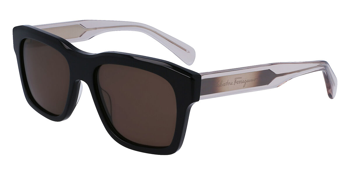 Salvatore Ferragamo SF 1087S 001 Men's Sunglasses Black Size 56