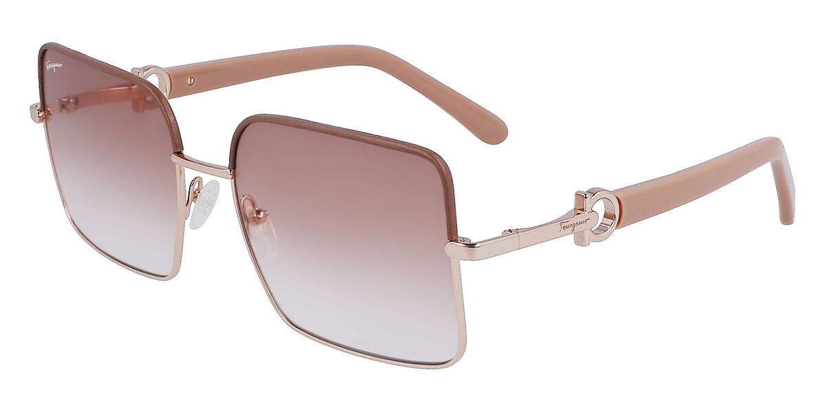 Salvatore Ferragamo SF 302SL 685 Women’s Sunglasses Brown Size 60