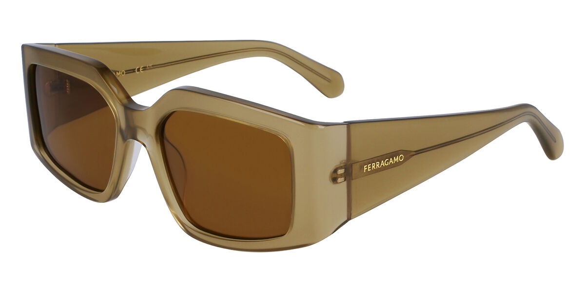 Salvatore Ferragamo SF 1101S 330 Women’s Sunglasses Green Size 54
