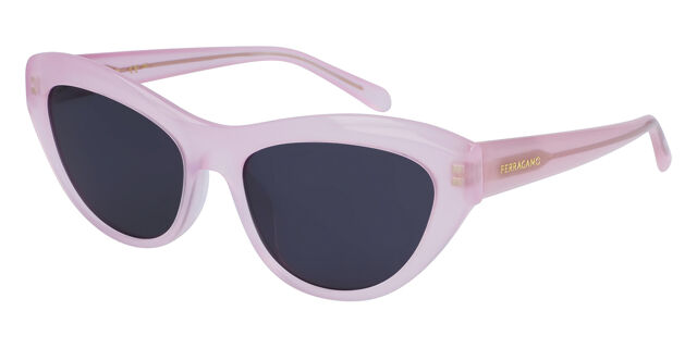 Salvatore Ferragamo Pink Sunglasses Salvatore Ferragamo SF2067S 662 Square Opaline Rose Pink  main image 2