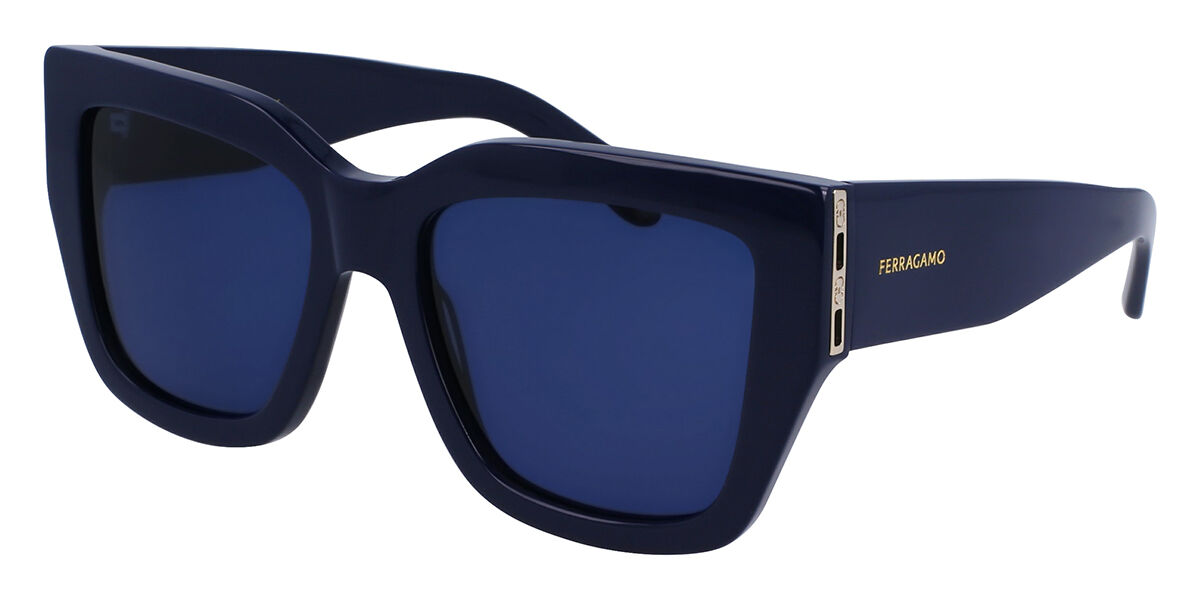 Salvatore Ferragamo SF 1104S 414 Women’s Sunglasses Blue Size 55
